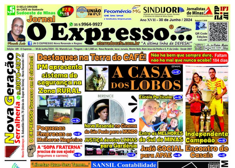 Jornal O EXPRESSO... - Edição 189: "A última linha de defesa!"